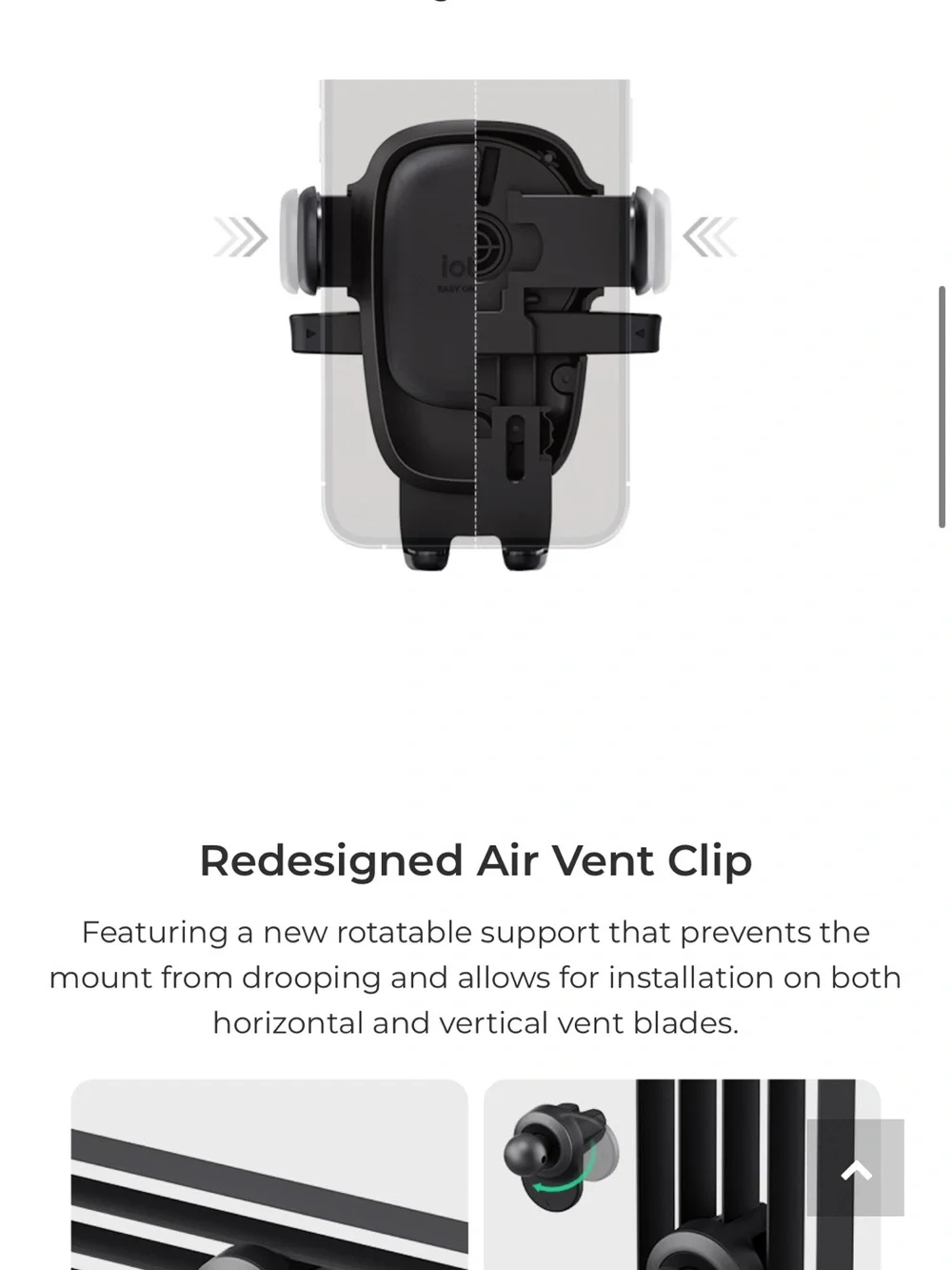 iOttie One Touch 6  Car Air Vent Phone Mount